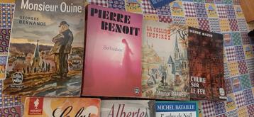 Boeken - Set van 7 oude romans beschikbaar voor biedingen