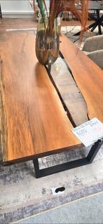 table "rivière" en bois massif ( noyer)et époxy neuve, Maison & Meubles, Enlèvement