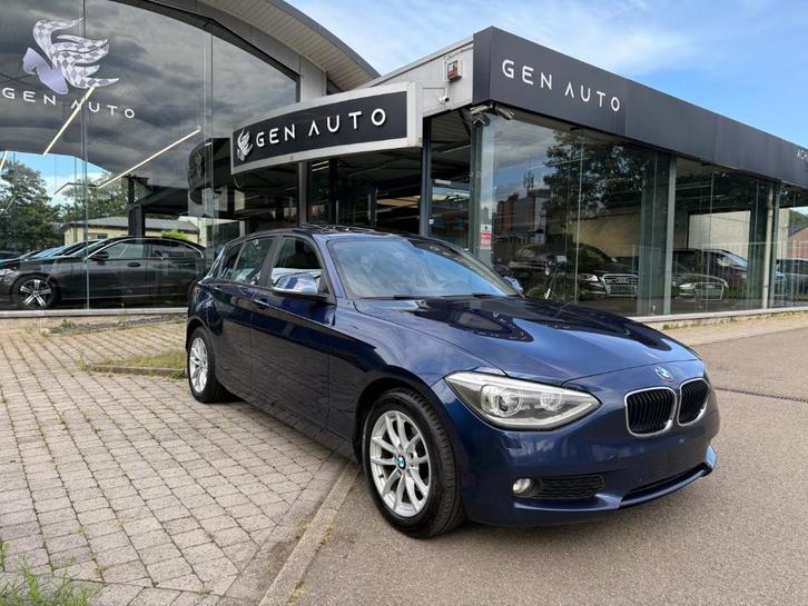 BMW 116 dA Automaat GPS Leder Xenon zonnedak PDC, Auto's, BMW, Bedrijf, Te koop, 1 Reeks, ABS, Airbags, Airconditioning, Alarm