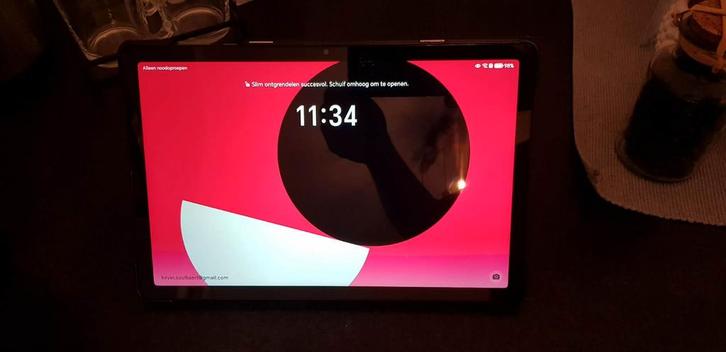 Honor Pad X8a grijs + backcover (Android 14)., Computers en Software, Android Tablets, Wi-Fi, Ophalen of Verzenden