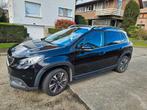 Peugeot 2008 puretech allure met panoramisch dak, Auto's, Peugeot, Leder en Stof, Zwart, 5 deurs, Particulier