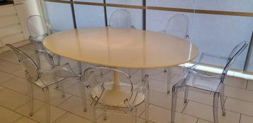Kartell - Philippe Starck - Louis Ghost Stoelen - set van 6  beschikbaar voor biedingen