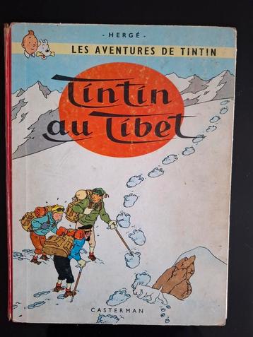 6 Hergé strips( Tintin au Tibet dubbel) beschikbaar voor biedingen