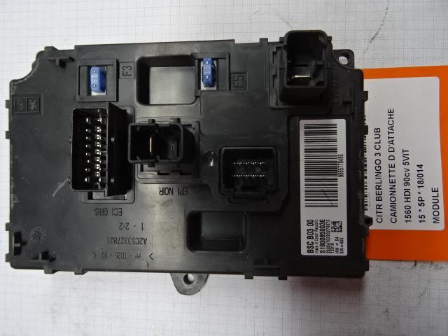 UNITE ELECTRONIQUE Berlingo Multispace (9665778480), Autos : Pièces & Accessoires, Électronique & Câbles, Citroën, Utilisé