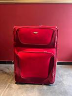 Valise Samsonite grande tissu rouge, Enlèvement ou Envoi, Utilisé