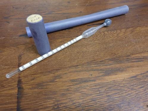1 oude denimeter en 1 Alicoometer, begin 1900, Antiek en Kunst, Curiosa en Brocante, Ophalen of Verzenden