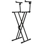 DUBBELE KEYBOARD STANDAARD, Muziek en Instrumenten, Standaarden, Ophalen of Verzenden, Nieuw, Muziekstandaard