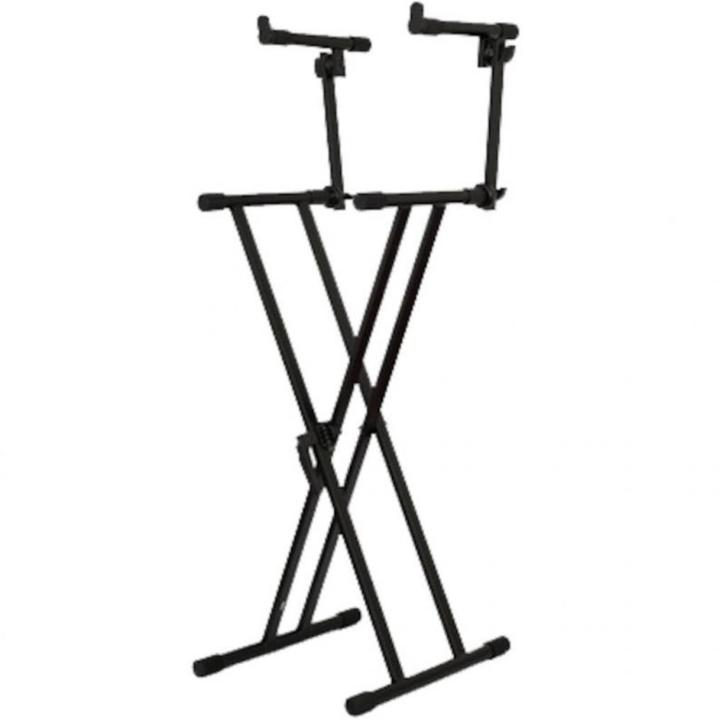 DUBBELE KEYBOARD STANDAARD, Muziek en Instrumenten, Standaarden, Nieuw, Muziekstandaard, Ophalen of Verzenden