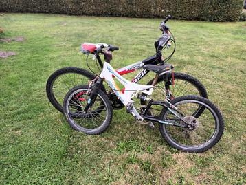 Set mountainbikes beschikbaar voor biedingen