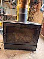 Flamme kachel, Huis en Inrichting, Ophalen, Gebruikt, Houtkachel, Inbouw