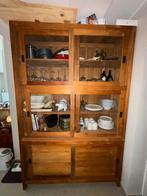 Vitrine kast teak, Ophalen