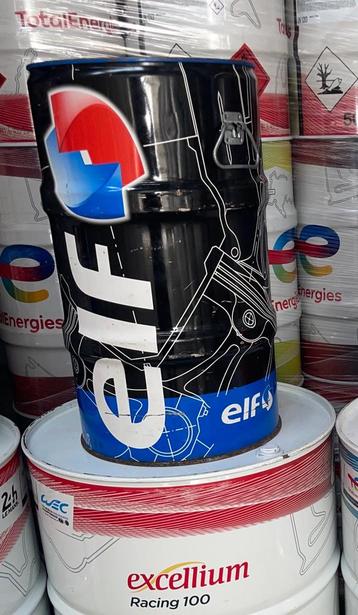 Metalen vat ELF, TOTAL en vele anderen. LEVERING beschikbaar voor biedingen