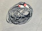 verlengkabel, drijfkracht, 3 fase, stekkers 50m, Ophalen of Verzenden, Zo goed als nieuw