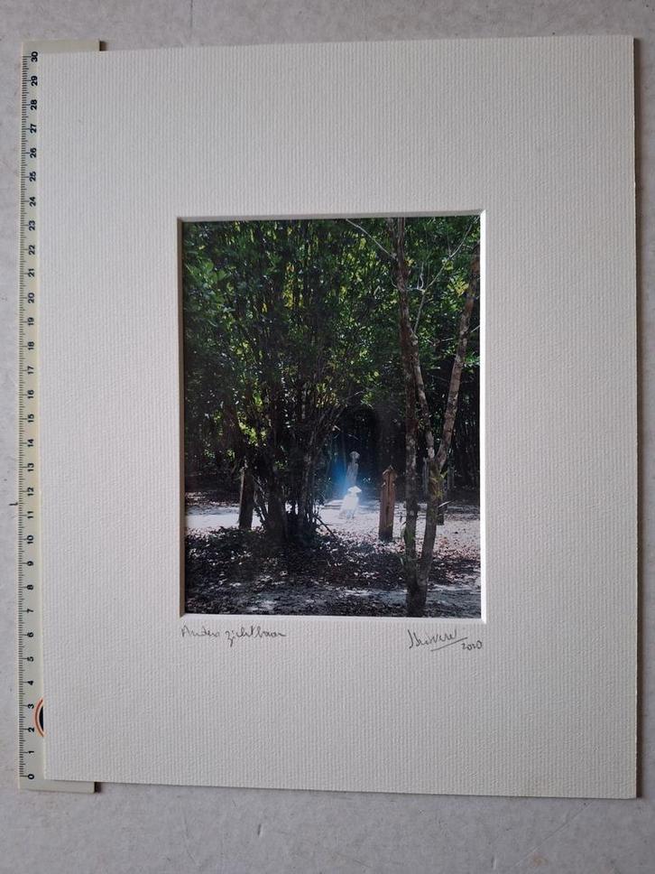 Kunsfoto getiteld "Anders zichtbaar" uit 2010 onleesbaar, Boeken, Kunst en Cultuur | Fotografie en Design, Zo goed als nieuw, Ophalen of Verzenden