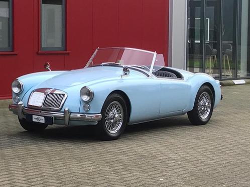 MGA 1600 blauw cabriolet uit 1960, Auto's, MG, Bedrijf, Te koop, A, Benzine, Cabriolet, 2 deurs, Handgeschakeld, Blauw, Zwart