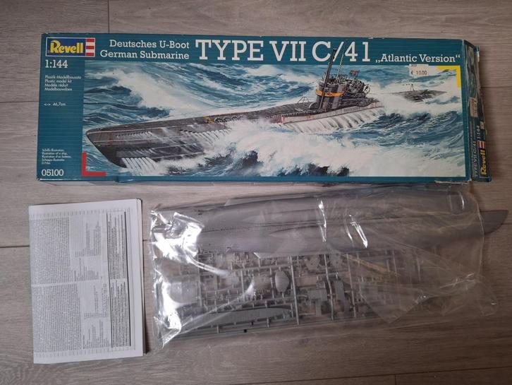 Revell German Submarine Type VII C/41 "Atlantic Version", Hobby en Vrije tijd, Modelbouw | Boten en Schepen, Revell, Ophalen
