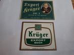 bieretiketten Kruger Export, Ophalen of Verzenden, Zo goed als nieuw, Overige typen, Overige merken