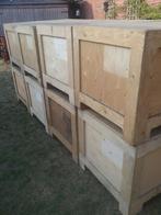 houten stapelbakken met deksel te koop per stuk, Doe-het-zelf en Bouw, Kratten en Dozen, Ophalen, Gebruikt, 100 cm of meer, 60 cm of meer