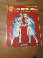 RIK RINGERS CONTRA SHERLOCK 1STE DRUK 1987 TIBET DUCHATEAU, Gelezen, Eén stripboek, Tibet & A.P. Duchâteau, Ophalen of Verzenden