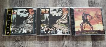 CD's WASP en Manowar, nieuwe staat beschikbaar voor biedingen