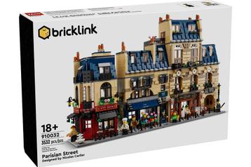 LEGO Bricklink Designer Program - 910032 - Parisian Street beschikbaar voor biedingen