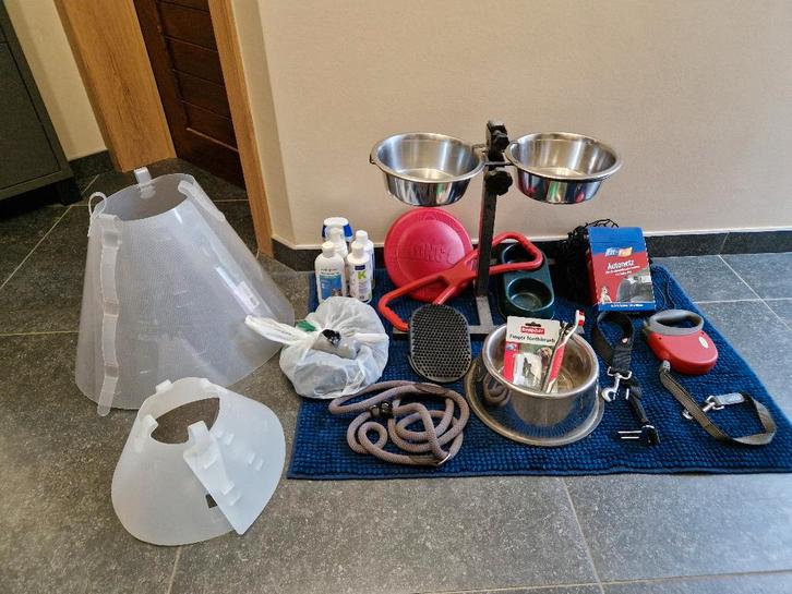Laisses, jouets, gamelles,... pour chien, Animaux & Accessoires, Accessoires pour chiens, Comme neuf, Enlèvement