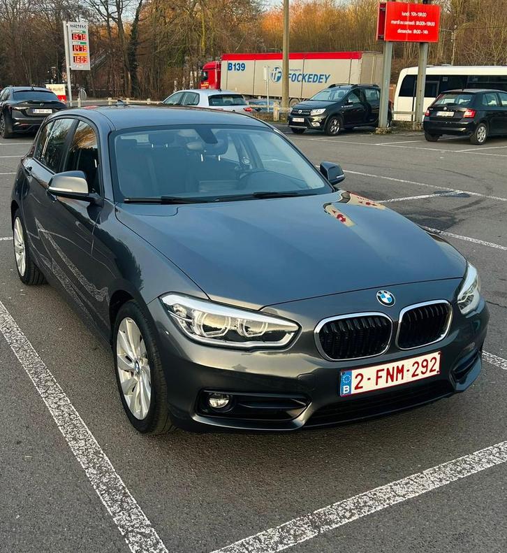 BMW 1-serie 116d — 2019 — automatische versnellingsbak, Auto's, BMW, Particulier, 1 Reeks, ABS, Adaptieve lichten, Airbags, Airconditioning