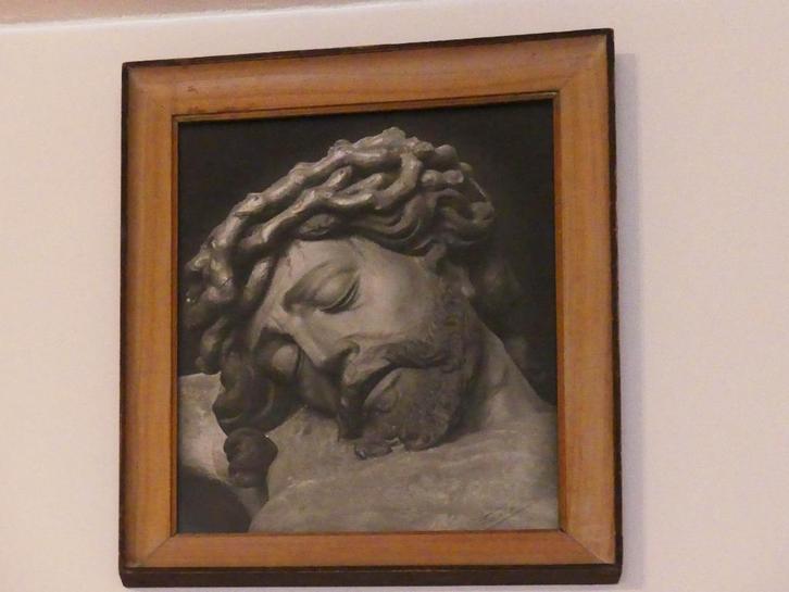 Christus schilderij/ets, Antiek en Kunst, Kunst | Etsen en Gravures, Ophalen of Verzenden