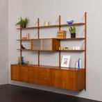 Preben Sorensen wandkast, Huis en Inrichting, Ophalen, Gebruikt, 200 cm of meer, Glas