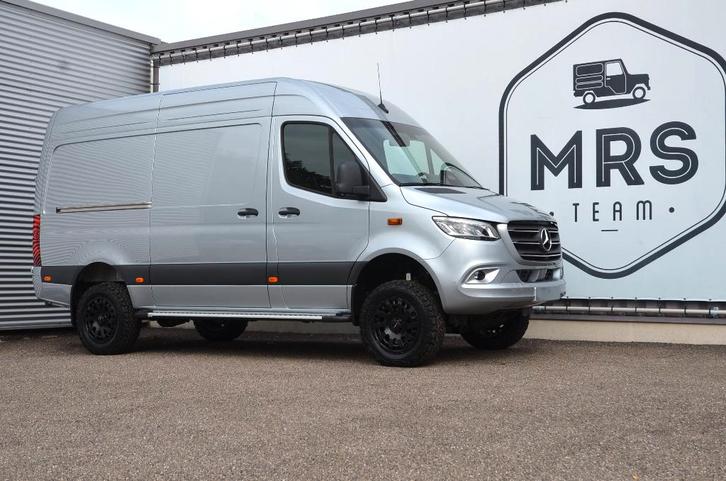 Mercedes Sprinter 319CDI- Automaat- 4x4- L2H2- 360cam-Nieuw, Autos, Camionnettes & Utilitaires, Entreprise, Achat, Caméra 360°