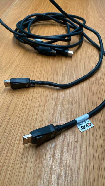 2x DisplayPort kabel (2m)