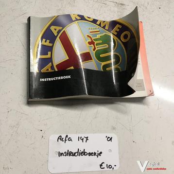 Alfa 147  2001  Instructieboekje beschikbaar voor biedingen