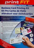 Kit Pro Cartes de Visite, Nieuw, Ophalen of Verzenden, Windows