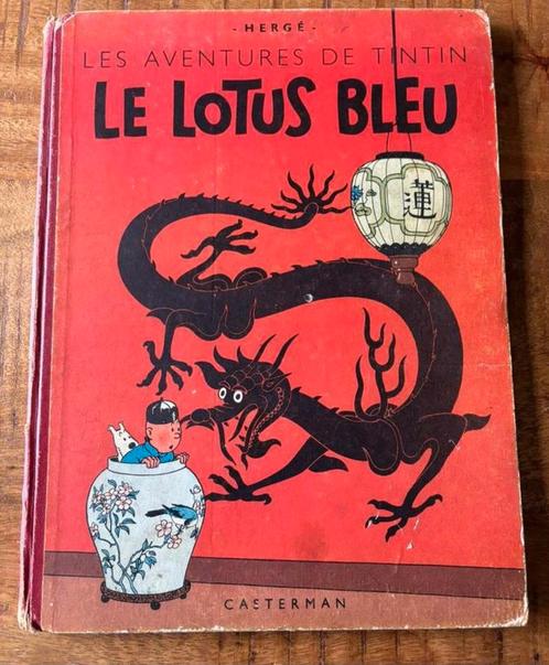Tintin : le lotus bleu 1949, Livres, BD | Comics, Utilisé, Comics, Enlèvement ou Envoi