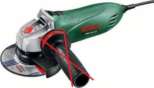 Bosch haakse slijper 125, Doe-het-zelf en Bouw, Gereedschap | Slijpmachines, Gebruikt, Haakse handslijpmachine, Minder dan 700 watt