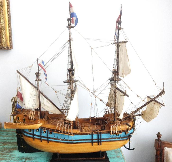 Hollandse galjoenbootmodellen Prachtige afwerkingen, Hobby en Vrije tijd, Modelbouw | Boten en Schepen, Gebruikt, Ophalen