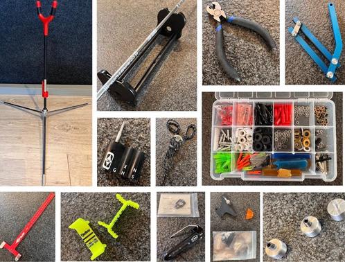 Set afstelen & onderdelen recurve boogschieten, Sport en Fitness, Handboogschieten, Zo goed als nieuw, Recurveboog, Ophalen