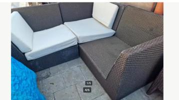 Tuinmeubel/terrasmeubel Merk Royal Botania/tuinstoelen, Rotin, Salons de jardin, Chaise, 8 places