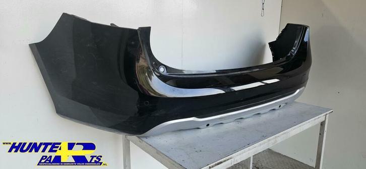 Achterbumper 452 zwart metallic Volvo V60 I ('10-'18), Auto-onderdelen, Carrosserie, Bumper, Volvo, Achter, Gebruikt, Ophalen of Verzenden