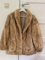 Manteau fourrure, Kleding | Dames, Jassen | Winter, Ophalen of Verzenden, Zo goed als nieuw, Maat 38/40 (M), Beige