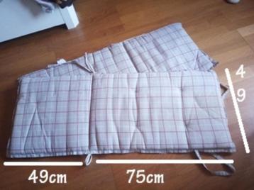 2 coussins pour chaise de jardin 49/75cm beschikbaar voor biedingen