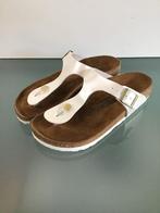 Gratis Verzenden | Birkenstock Gizeh witte slippers 36, Slippers, Verzenden, Wit, Nieuw