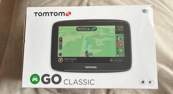 Tomtom gps classic go 6 kan alles ! Als nieuw en geupdate beschikbaar voor biedingen
