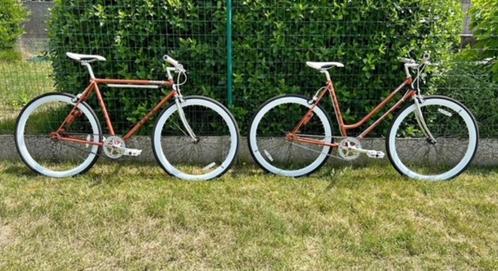 Koppel Single Speed fietsen Puch "Elegance" (maat 54), Fietsen en Brommers, Fietsen | Oldtimers, 51 tot 55 cm, Jaren '60 of nieuwer