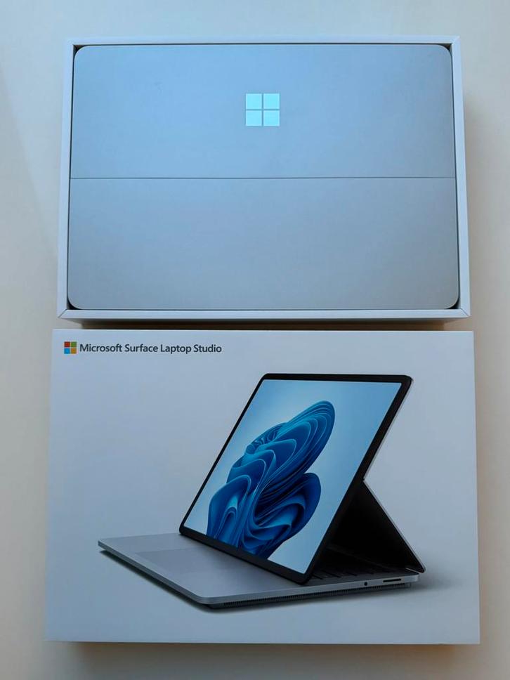 Microsoft Surface Laptop Studio i7, Computers en Software, Windows Laptops, Zo goed als nieuw, SSD, 32 GB, Azerty, Met touchscreen