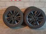 Banden + velgen set zwart, 5x108, 235x45R18 orgineel Ford, Ophalen, 18 inch, Gebruikt, Banden en Velgen