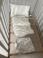 kinderdekbed - matrasbeschermer - overtrek - hoofdkussen, Ophalen, Gebruikt, 100 cm of meer, Overige typen
