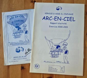 Natacha rapport d'activité Arc-en-Ciel 2001Walthery Natasja beschikbaar voor biedingen