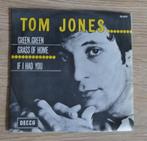 7"  Tom Jones ‎– Green, Green Grass Of Home, 7 inch, Single, Ophalen of Verzenden, Zo goed als nieuw