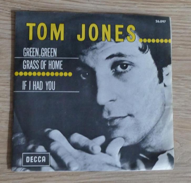 7"  Tom Jones ‎– Green, Green Grass Of Home, Cd's en Dvd's, Vinyl Singles, Zo goed als nieuw, Single, Pop, 7 inch, Ophalen of Verzenden